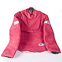 Coach's Back Zip Leather Jacket, Two Sleeve